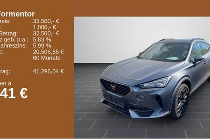 Cupra Formentor 55.451 km 33.300 &euro; Ladenburg 68526
