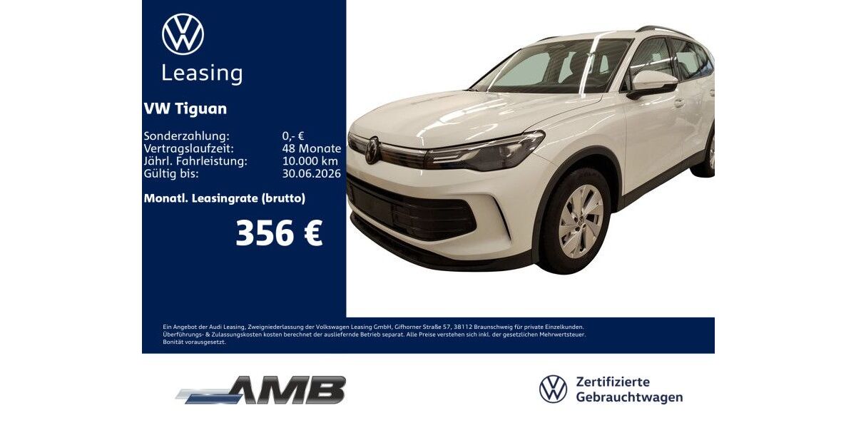 VW Tiguan 15.250 km 31.980 &euro; Borna 04552