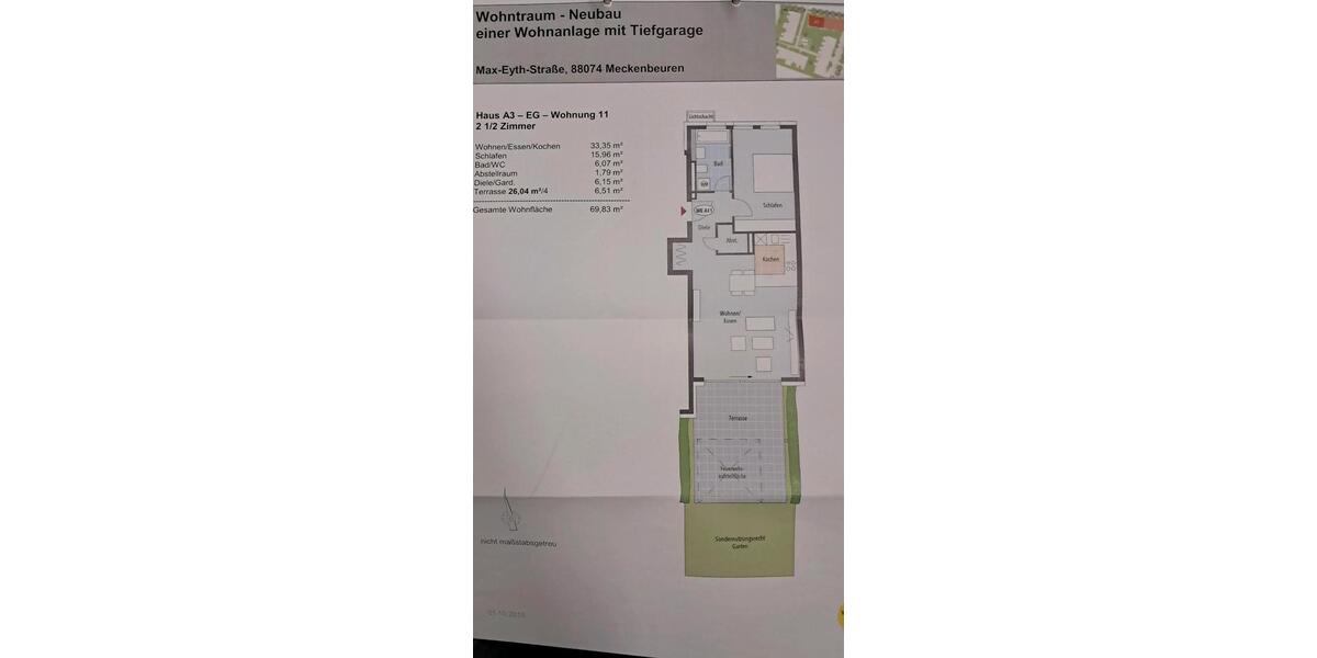 Etagenwohnung Meckenbeuren - 340.000&euro; | Angebot:26057044