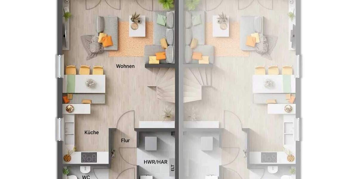 Doppelhaushälfte Dortmund Berghofen - 5 Zimmer, 140 m&sup2;, 509.000&euro; | Angebot:25302302