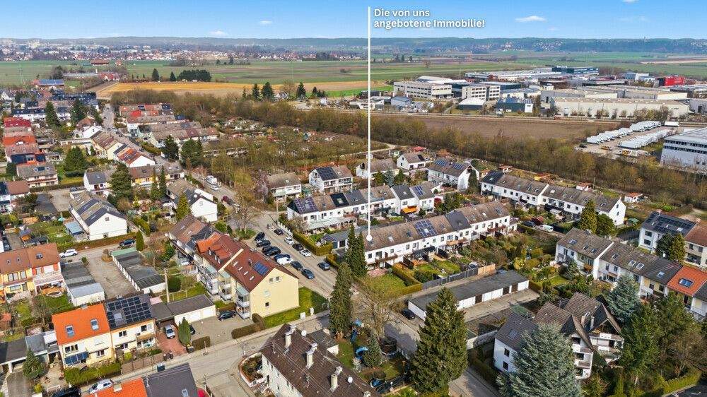 Reihenendhaus Augsburg Hochzoll - 5 Zimmer, 135 m&sup2;, 649.000&euro; | Angebot:25895945