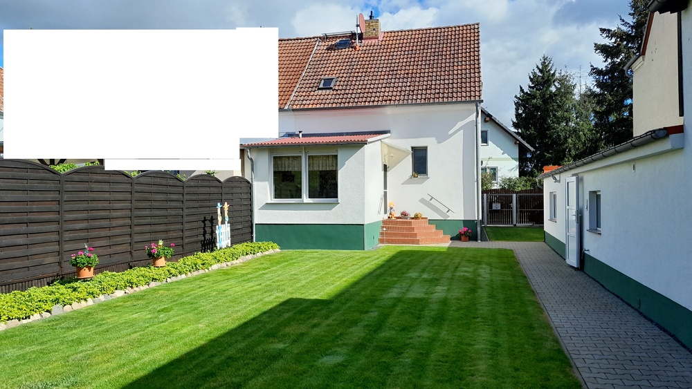 gepflegtes Grundstück, Haus / Doppelhaushälfte, Brandenburg in 14798 Fohrde, Havelsee - Doppelhaushälfte Havelsee Rote Ziegelei | Angebot:26817480