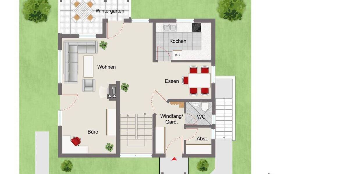 Einfamilienhaus Nabburg - 5 Zimmer, 135 m&sup2;, 310.000&euro; | Angebot:26595228