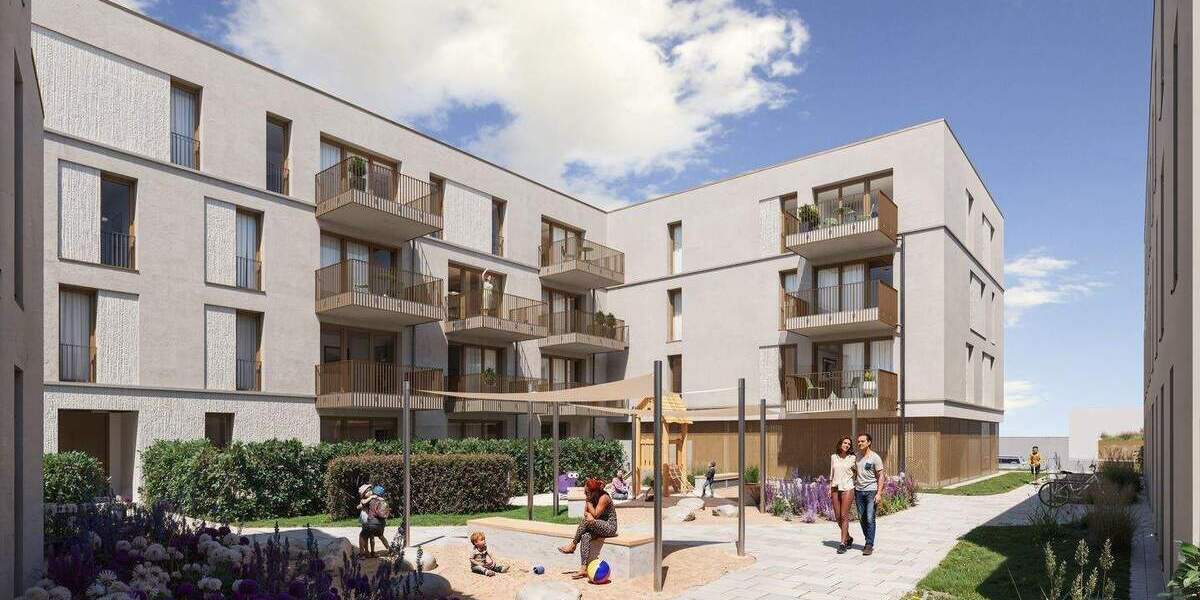 Etagenwohnung Stutensee Blankenloch - 2 Zimmer, 56 m&sup2;, 313.000&euro; | Angebot:24436268