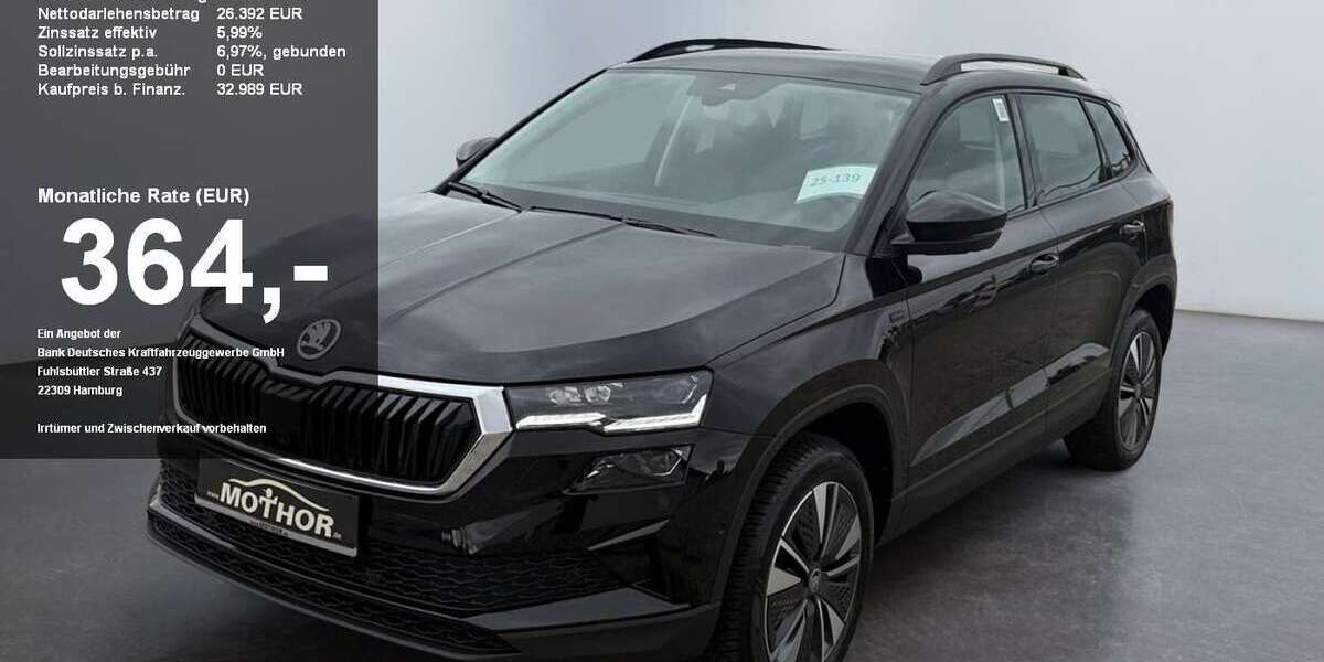 Skoda Karoq 4.987 km 32.689 &euro; Brandenburg 14770