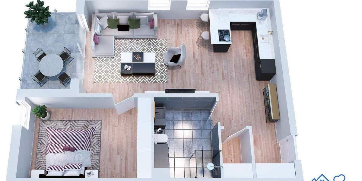 2 Zimmer-Neubauwohnungen mit 75 qm zu vermieten 2 zimmer