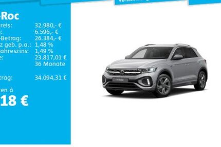 VW T-Roc 6.212 km 32.980 &euro; Neu-Isenburg 63263