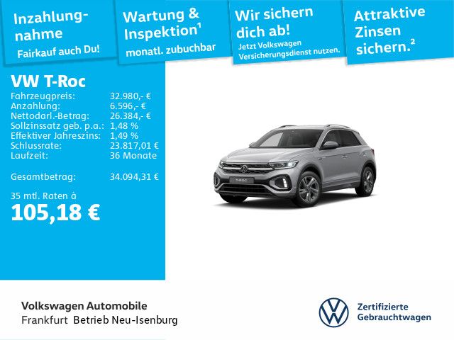 VW T-Roc 6.212 km 32.980 &euro; Neu-Isenburg 63263