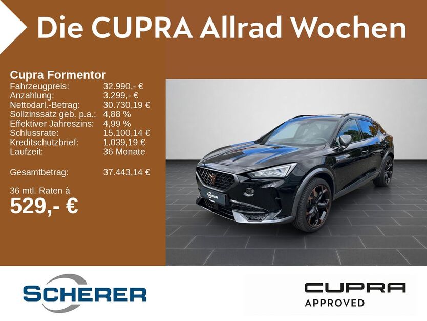 Cupra Formentor 9.626 km 32.990 € Saarbrücken 66115