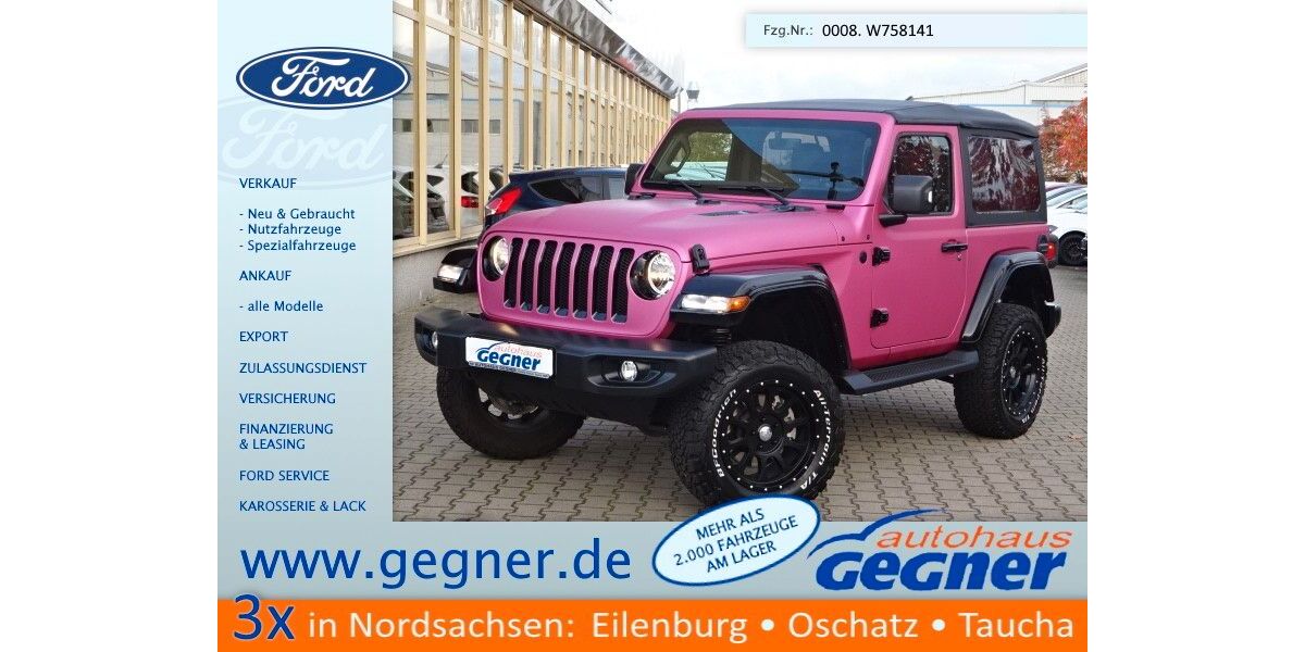 Jeep Wrangler 31.413 km 51.840 € Eilenburg 04838