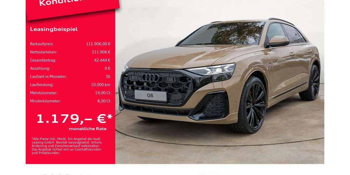 Audi Q8 4.500 km 111.906 &euro; Potsdam 14482