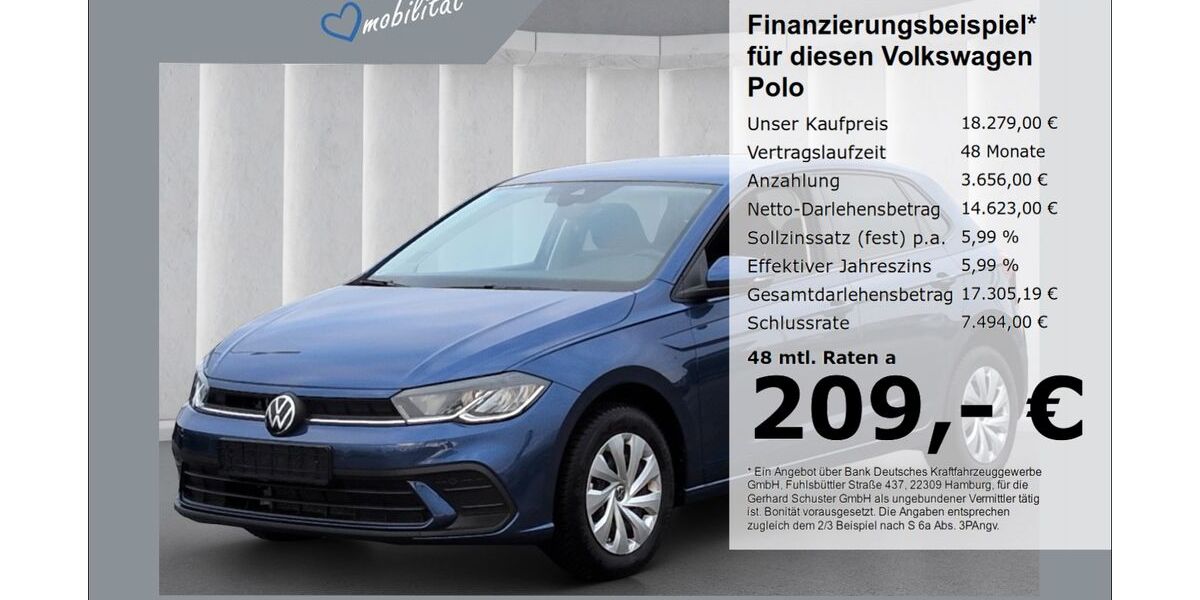 VW Polo 17.720 km 18.279 &euro; Ruhstorf 94099