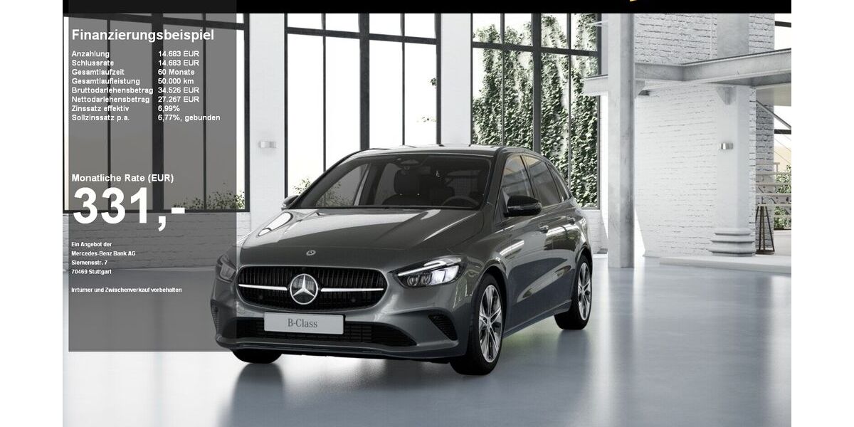 Mercedes-Benz B 200 9.999 km 39.950 &euro; Neumünster 24539