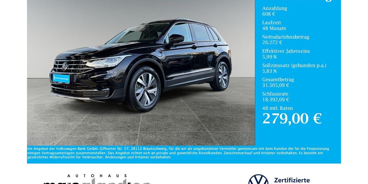 VW Tiguan 39.964 km 26.780 &euro; Pronsfeld 54597