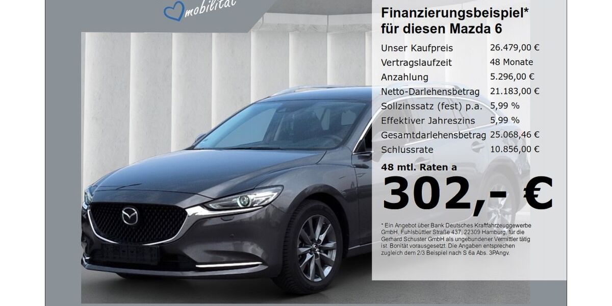 Mazda 6 19.877 km 26.479 &euro; Ruhstorf 94099