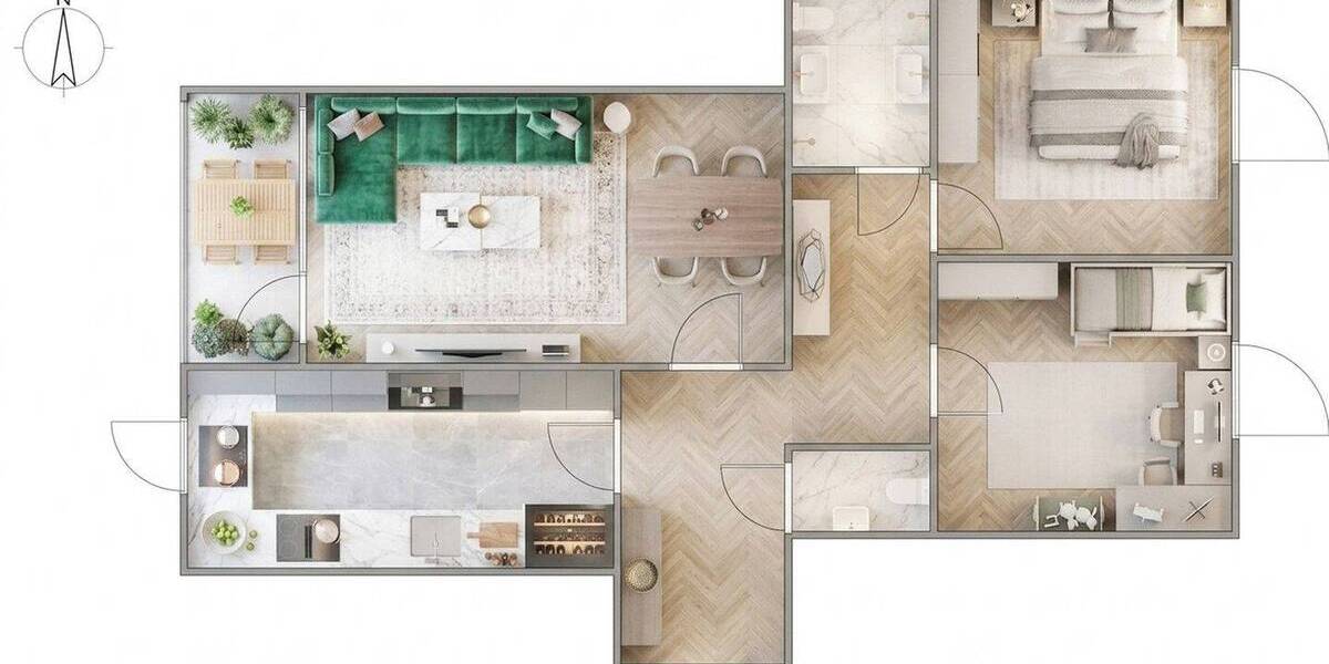 Etagenwohnung Erkrath Hochdahl - 3 Zimmer, 78 m&sup2;, 159.000&euro; | Angebot:26401861