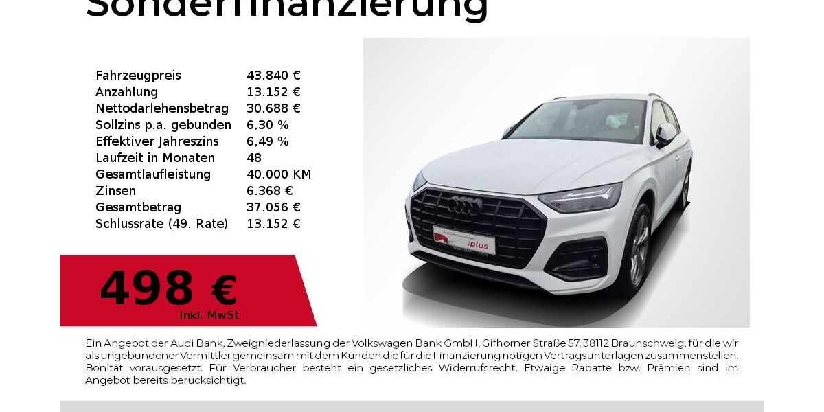 Audi Q5 18.200 km 43.840 &euro; Nürnberg 90411