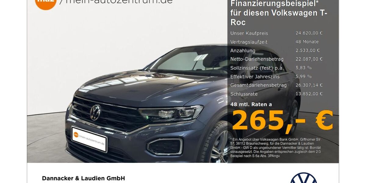 VW T-Roc 33.595 km 24.620 &euro; Lüneburg 21337