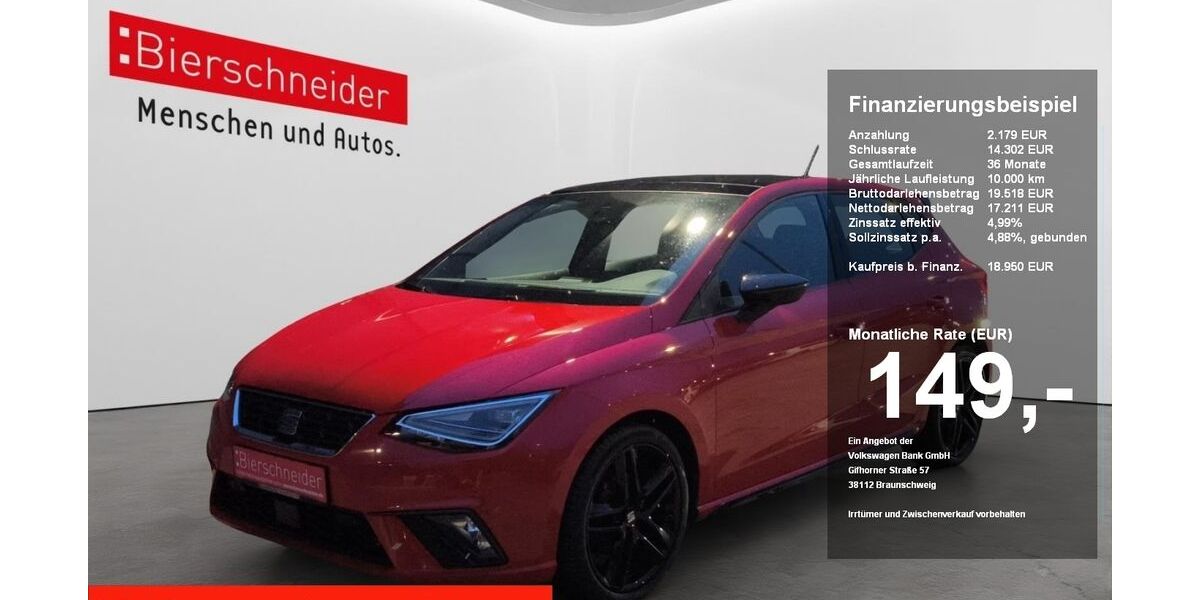 Seat Ibiza 40.505 km 18.450 &euro; Regensburg 93055