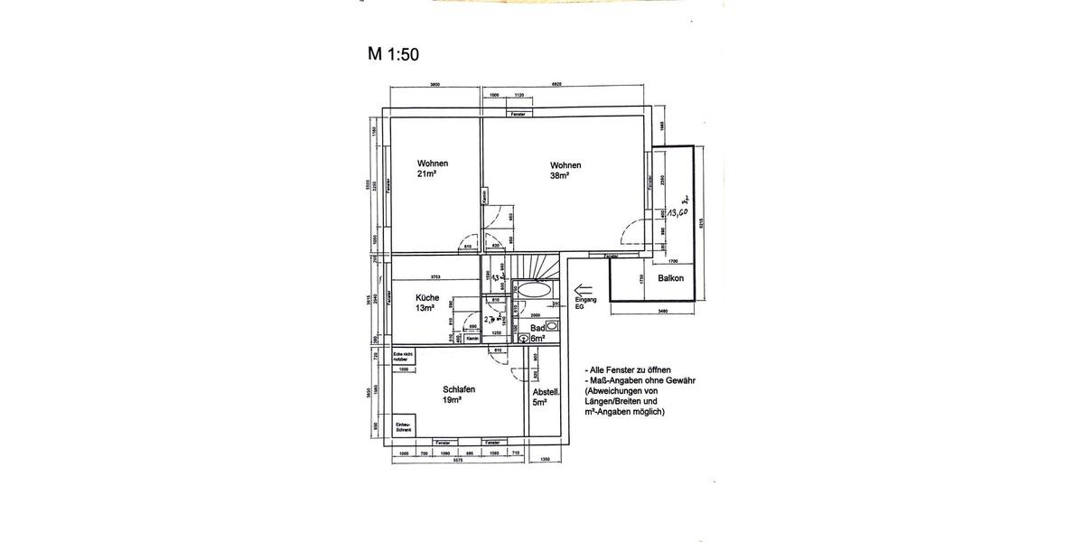 Etagenwohnung Eggenfelden - 3 Zimmer, 112 m&sup2;, 750&euro; | Angebot:26413576