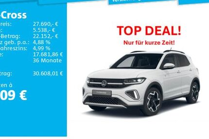 VW T-Cross 1.001 km 27.690 &euro; Hanau 63452