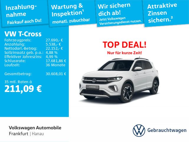 VW T-Cross 1.001 km 27.690 &euro; Hanau 63452