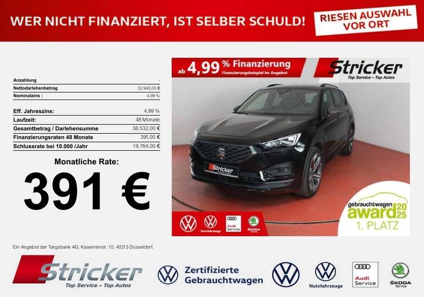 Seat Tarraco 48.276 km 31.949 &euro; Detmold 32760