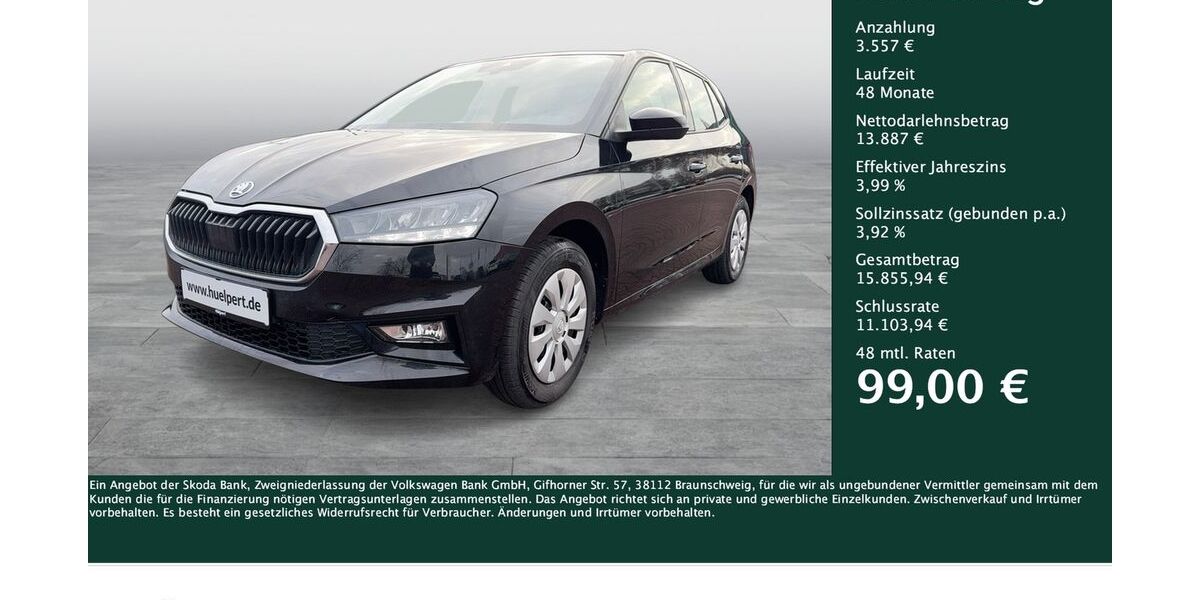 Skoda Fabia 4.653 km 17.444 &euro; Dortmund 44309