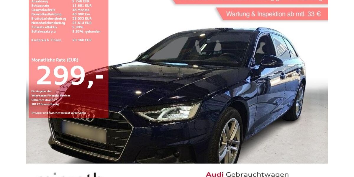Audi A4 40.714 km 27.860 &euro; Moers-Hülsdonk 47441