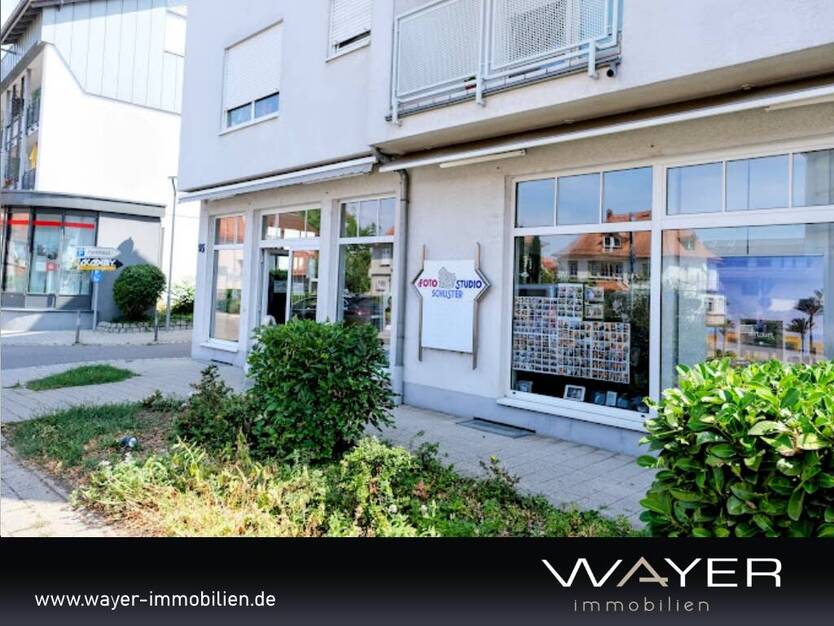 **Attraktive Gewerbeeinheit mit großer Schaufensterfront in Top-Lage von Nußloch** 5 zimmer