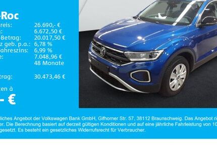 VW T-Roc 18.191 km 26.690 € Gersthofen 86368