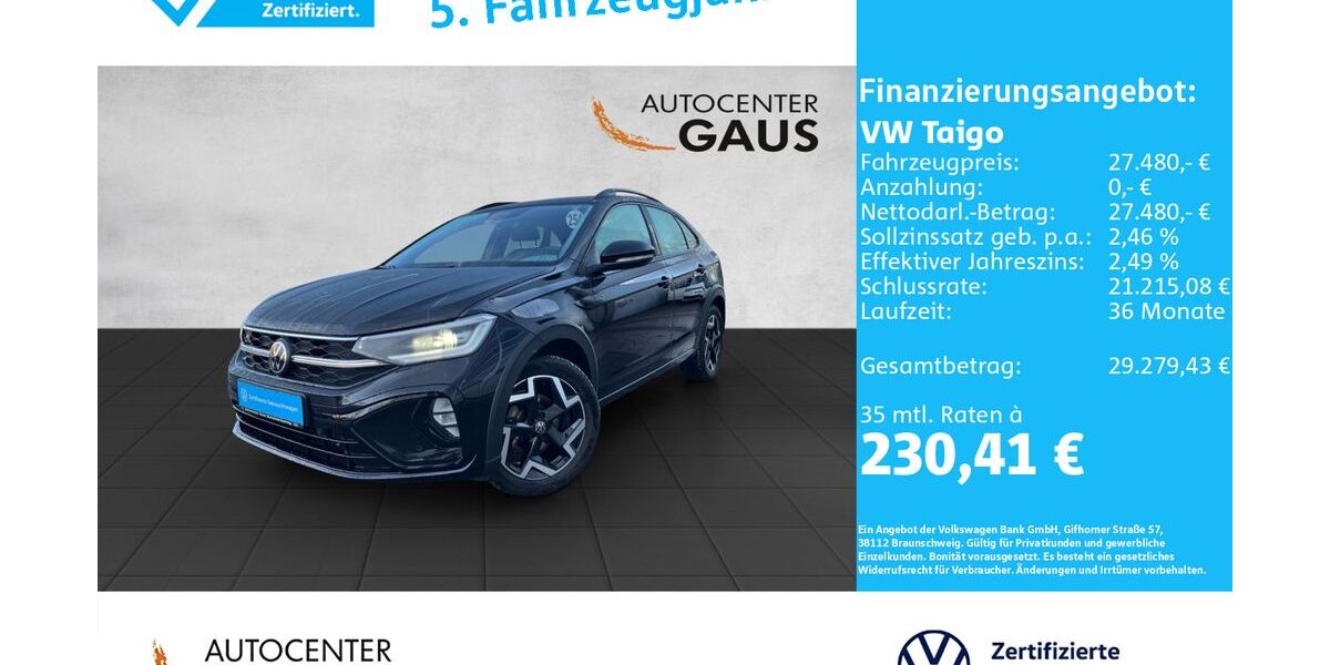 VW Taigo 13.506 km 27.480 &euro; Bielefeld 33699