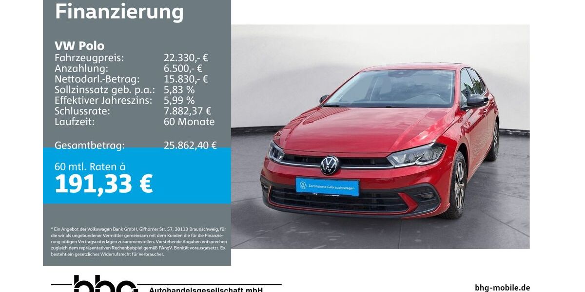 VW Polo 15.420 km 21.960 &euro; Bühl 77815
