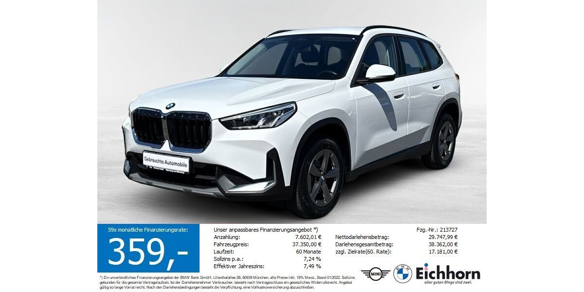 BMW X1 41.500 km 37.250 &euro; Miltenberg 63897