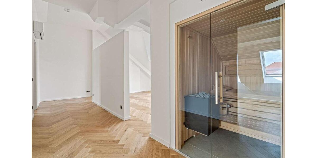 Luxuriöse Dachgeschosswohnung mit Parkblick im Erstbezug 5 zimmer