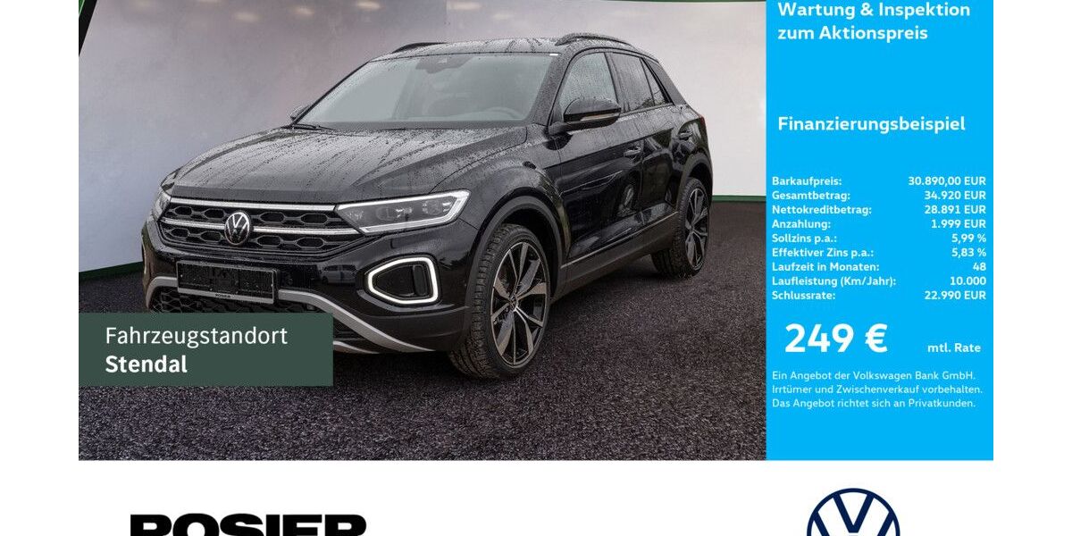 VW T-Roc 5.597 km 30.890 &euro; Stendal 39576
