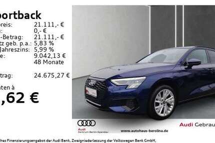 Audi A3 73.972 km 21.111 € Berlin 13581