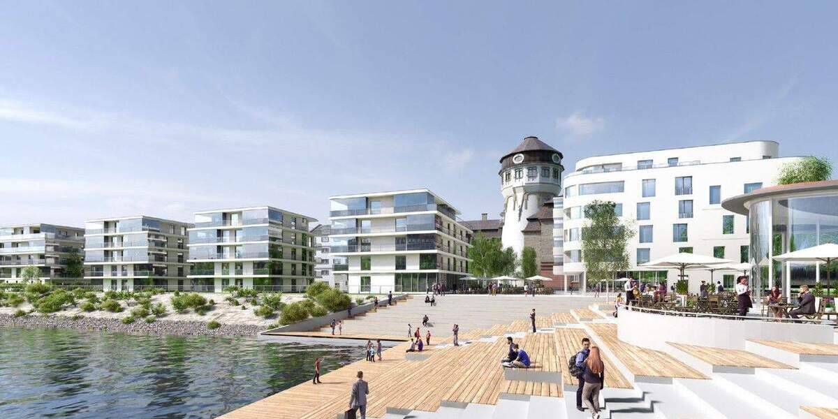 2 Zimmer EG Wohnung am gepl. Waldhofbecken, Terrasse, Garten & TG-Stellplatz, Provisionsfrei 2 zimmer