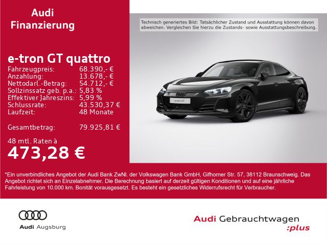 Audi e-tron GT 21.800 km 65.890 € Gersthofen 86368