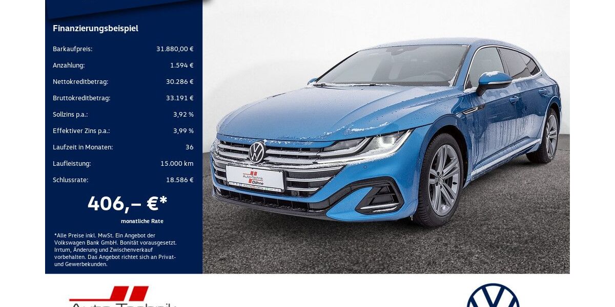 VW Arteon 37.952 km 31.880 &euro; Wittenberge 19322