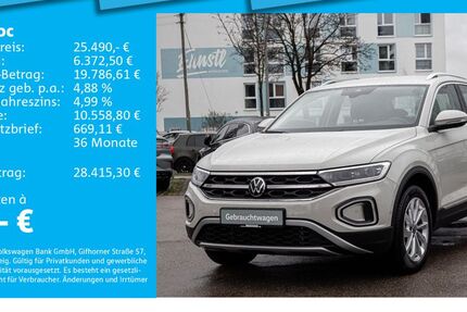 VW T-Roc 20.289 km 23.743 &euro; München 81825