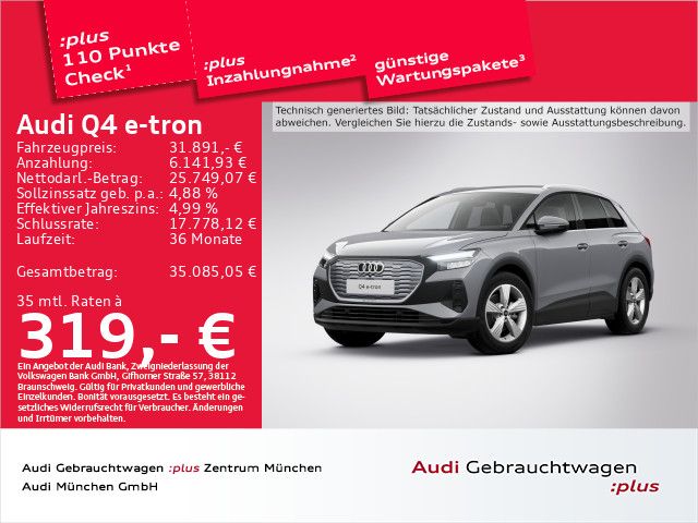 Audi Q4 e-tron 37.973 km 31.891 &euro; Eching 85386