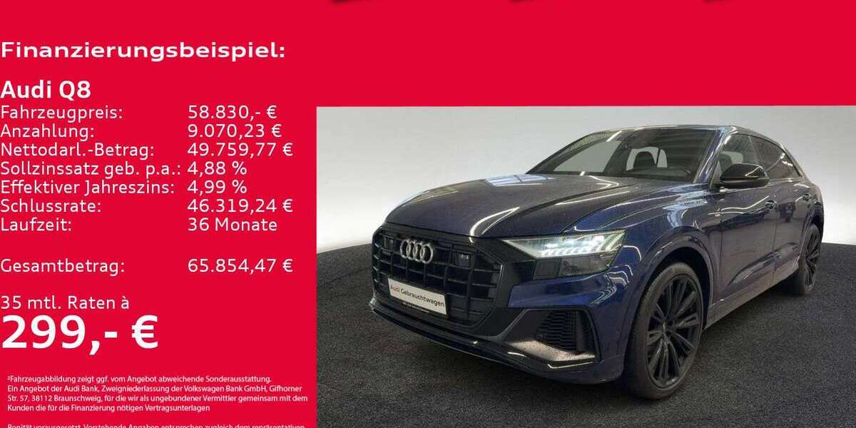 Audi Q8 41.746 km 58.831 € Hannover 30179
