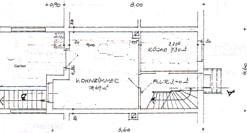 Einfamilienhaus Augsburg Hochzoll - 3 Zimmer, 75 m&sup2;, 1.090&euro; | Angebot:25717933