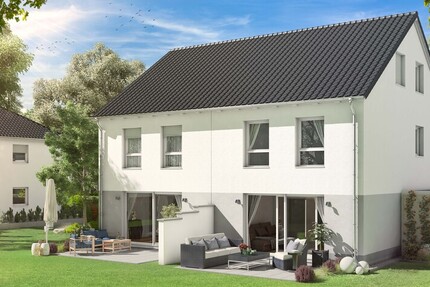 Neubau Reihenendhaus KfW40 QnG* in Rodgau Nieder-Roden. 5 zimmer