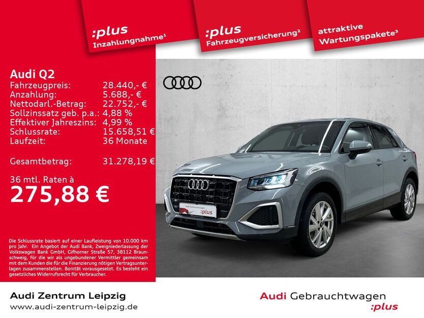 Audi Q2 15.777 km 28.440 € Leipzig 04129