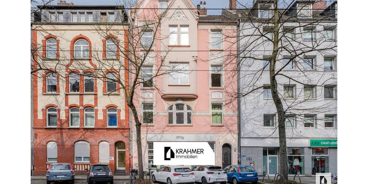 Etagenwohnung Düsseldorf Friedrichstadt - 1 Zimmer, 38 m&sup2;, 495&euro; | Angebot:26359105