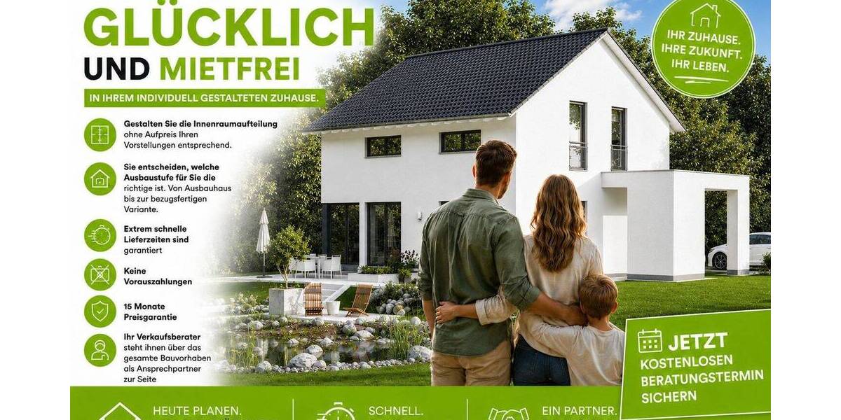 Einfamilienhaus Vaihingen an der Enz Aurich - 5 Zimmer, 110 m&sup2;, 399.000&euro; | Angebot:26867129