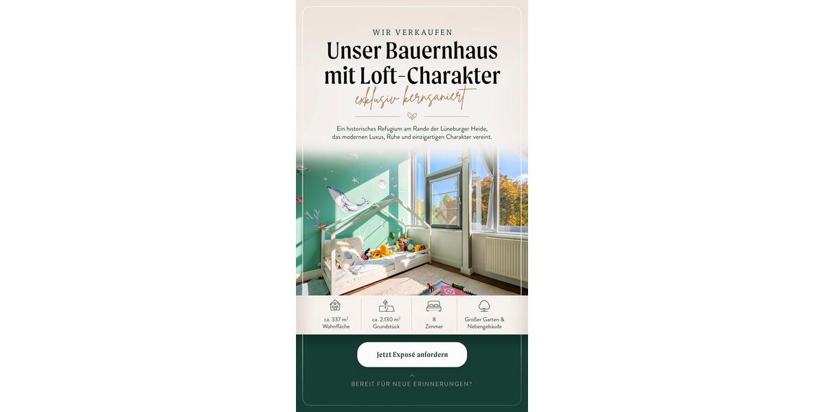 Bauernhaus, Landhaus Neuenkirchen - 8 Zimmer, 337 m&sup2;, 799.000&euro; | Angebot:26913095