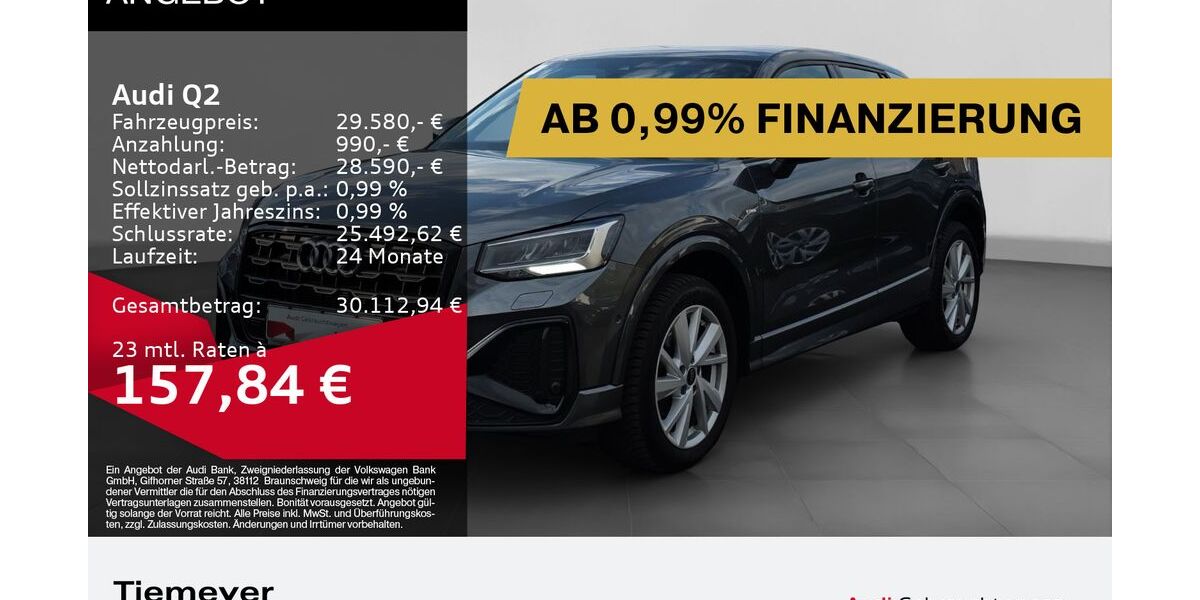 Audi Q2 20.965 km 29.180 &euro; Plettenberg 58840